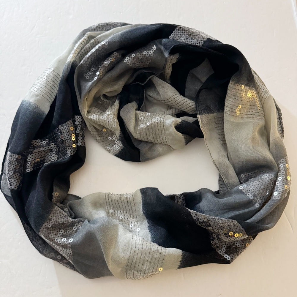 Lane Bryant Sequin Infinity Scarf